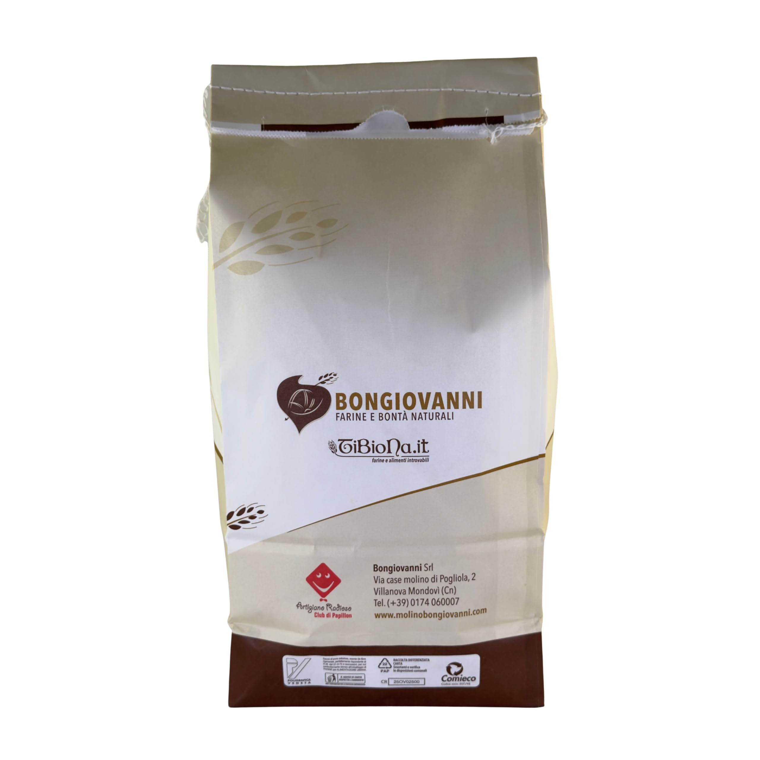 BONGIOVANNI FARINE E BONTA' NATURALI Farina di Tapioca 5Kg