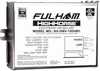 Fulham Electronic HID Ballast, H6-UNV-100HBC