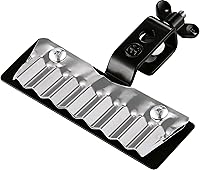 Vista 7 de Crasher Kit de batería de efecto metálico complementario con sonido Guiro electrónico, acero - NO HECHO EN CHINA