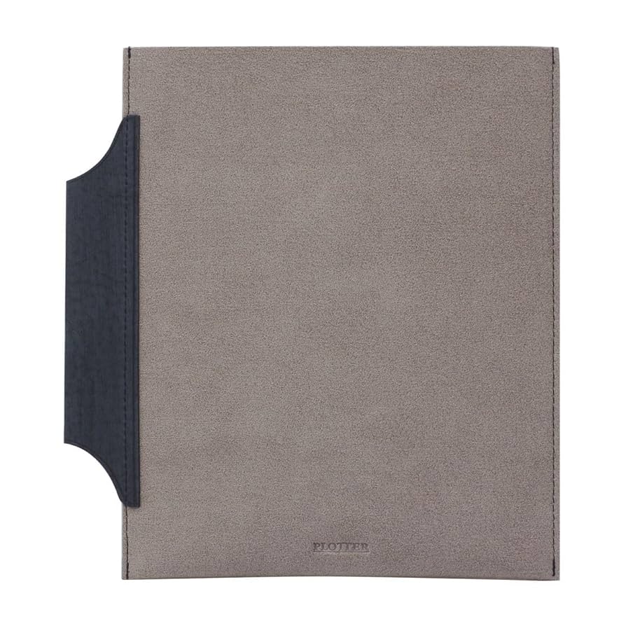 PLOTTER 手帳カバー グレー　バイブルサイズ Amazon | PLOTTER/プロッター バイブルサイズ レザーバインダー