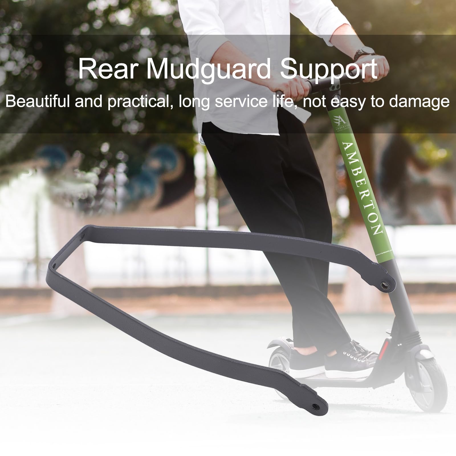 NCONCO Rear Fender Mudguard Bracket Mudguard Holder With Screws Scooter Replacement Parts Accessory Fit for Xiaomi Pro 2 Electric Scooter - Image 2