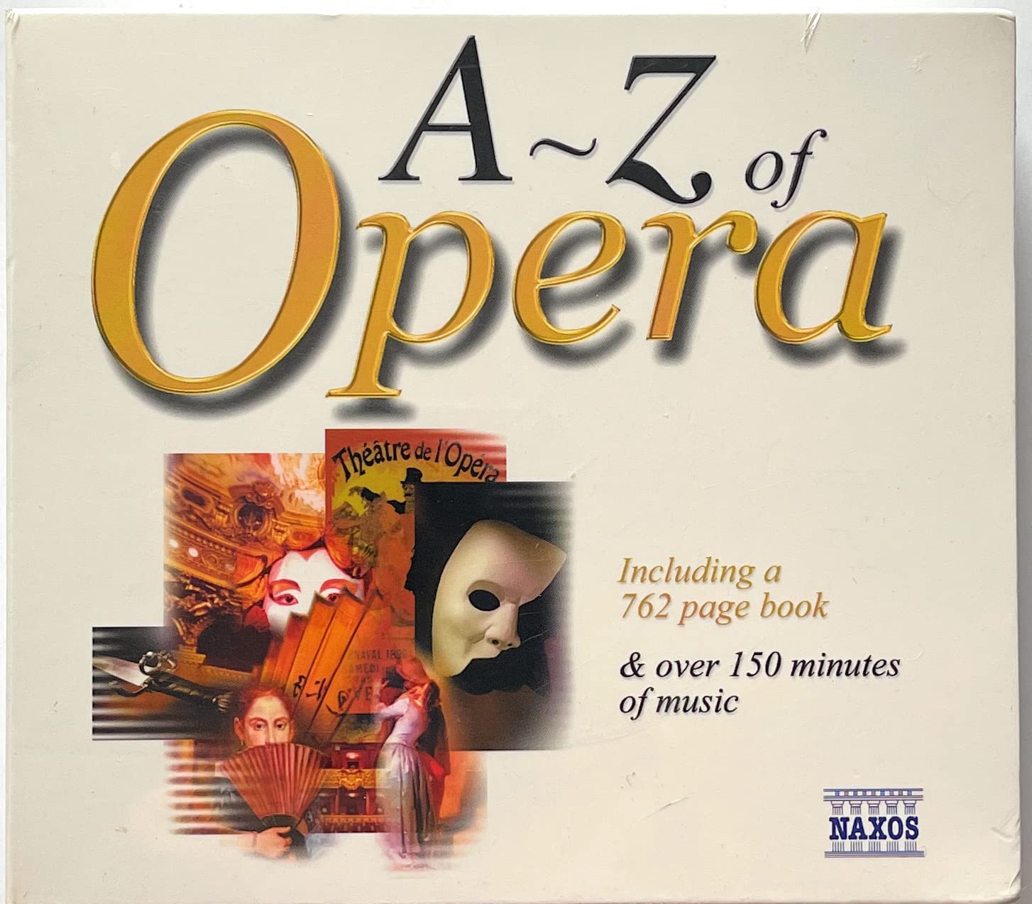 A-Z of Opera + Book [Audio CD] Various Artists; A-Z Of Opera; Incl 762 Pg Bk and Various