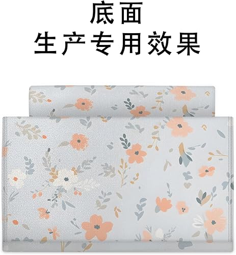 Miniatura 9 de Bolsa de pañales de flores pequeñas y simples Mochila-Bolso multifuncional para madre y bebé Compartimiento térmico Puerto de carga USB Gran