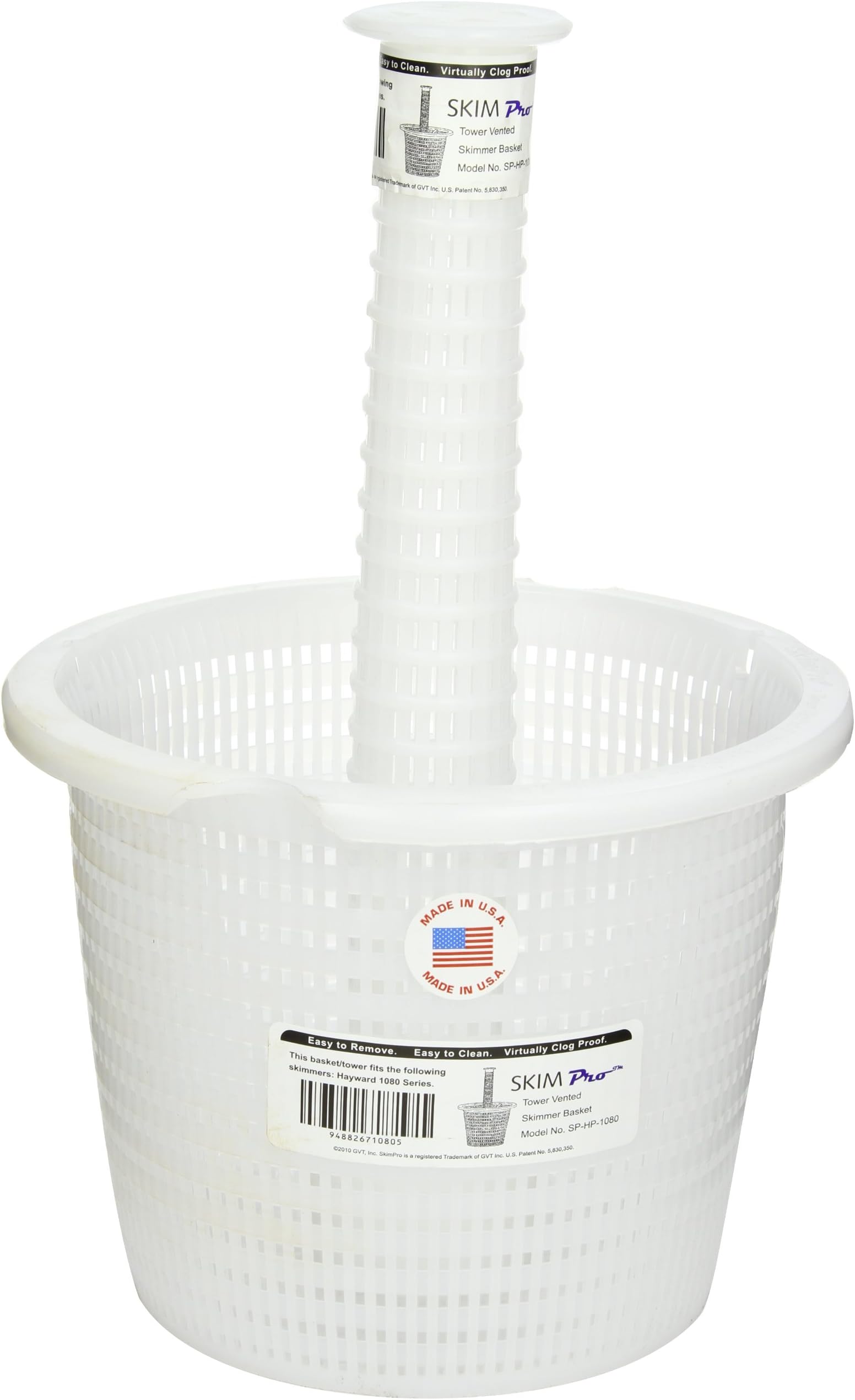 GVT SP1080 Basket Replacement for Hayward Pool and Spa Skimmer