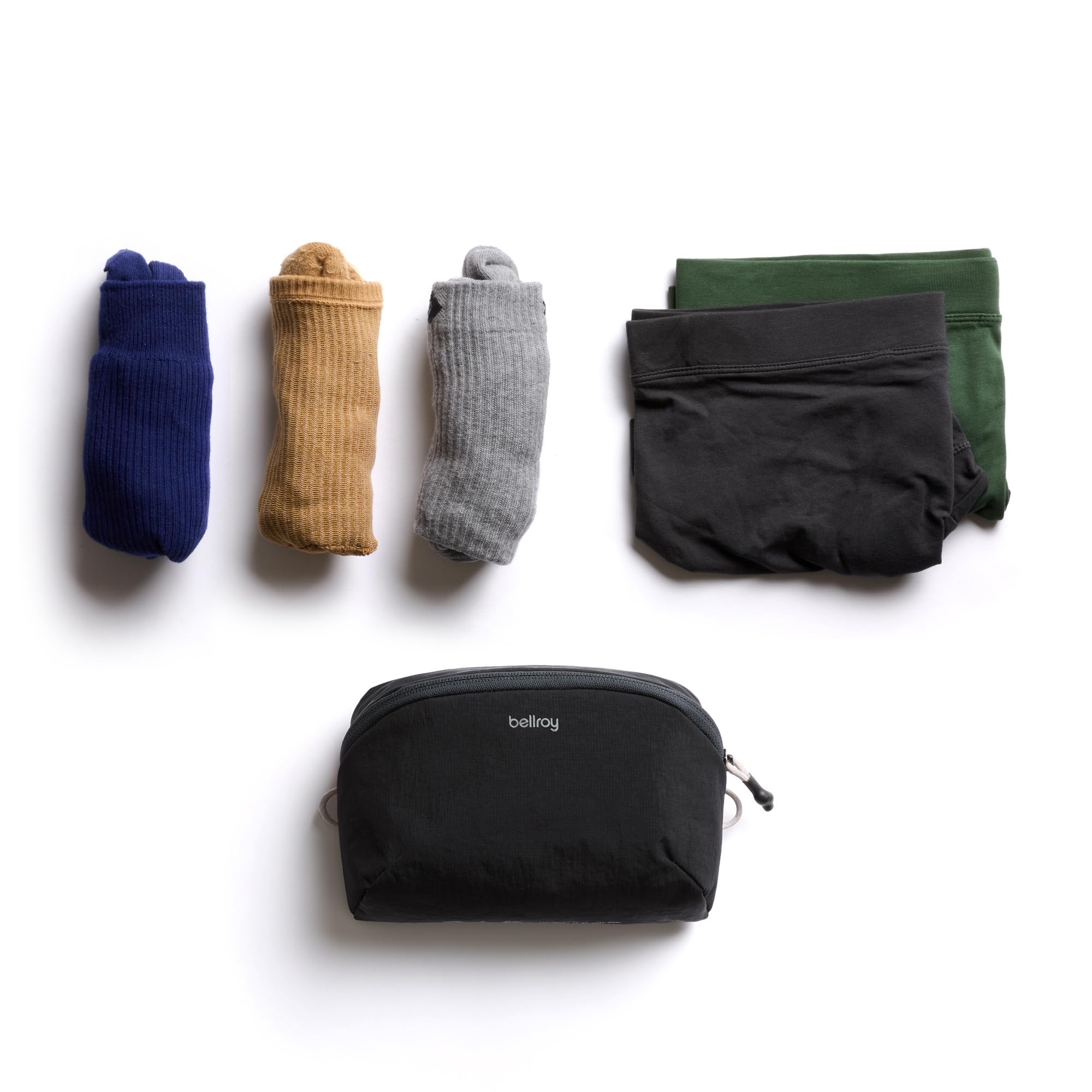 Bellroy Lite Packing Pouch 2 L (Pochette de voyage Agile pour organiser tous types de bagages) - Black
