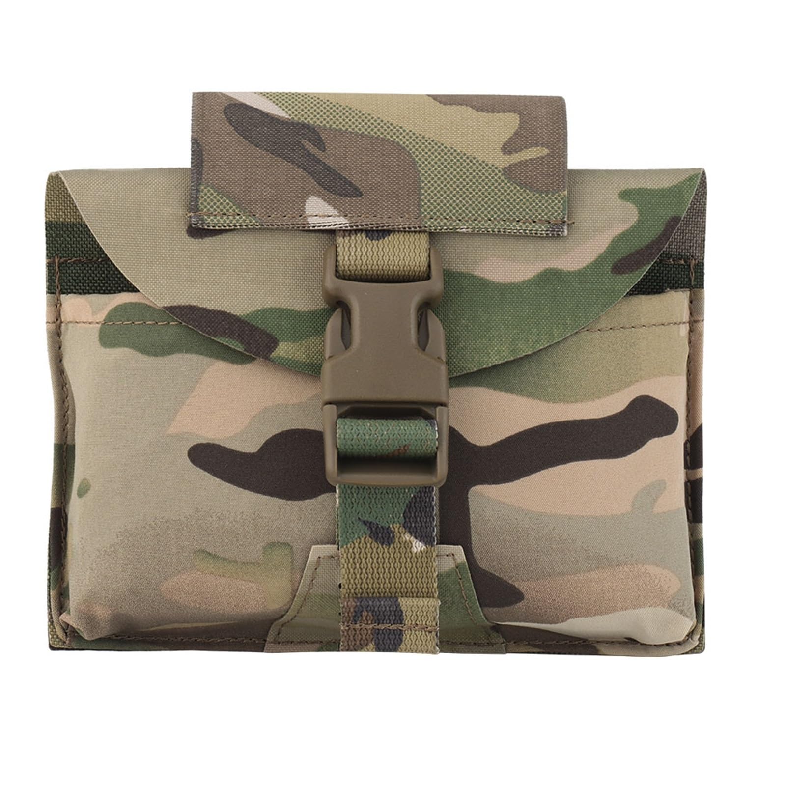 Tactical Molle Pouch Small IFAK Medical Pouches with Top Tourniquet Holder First Aid EDC Nylon Bag Quick Release for Belt and Vest(CP)