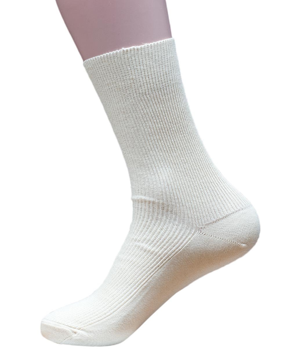 Hirsch Natur Men's Natural Calf Socks Beige