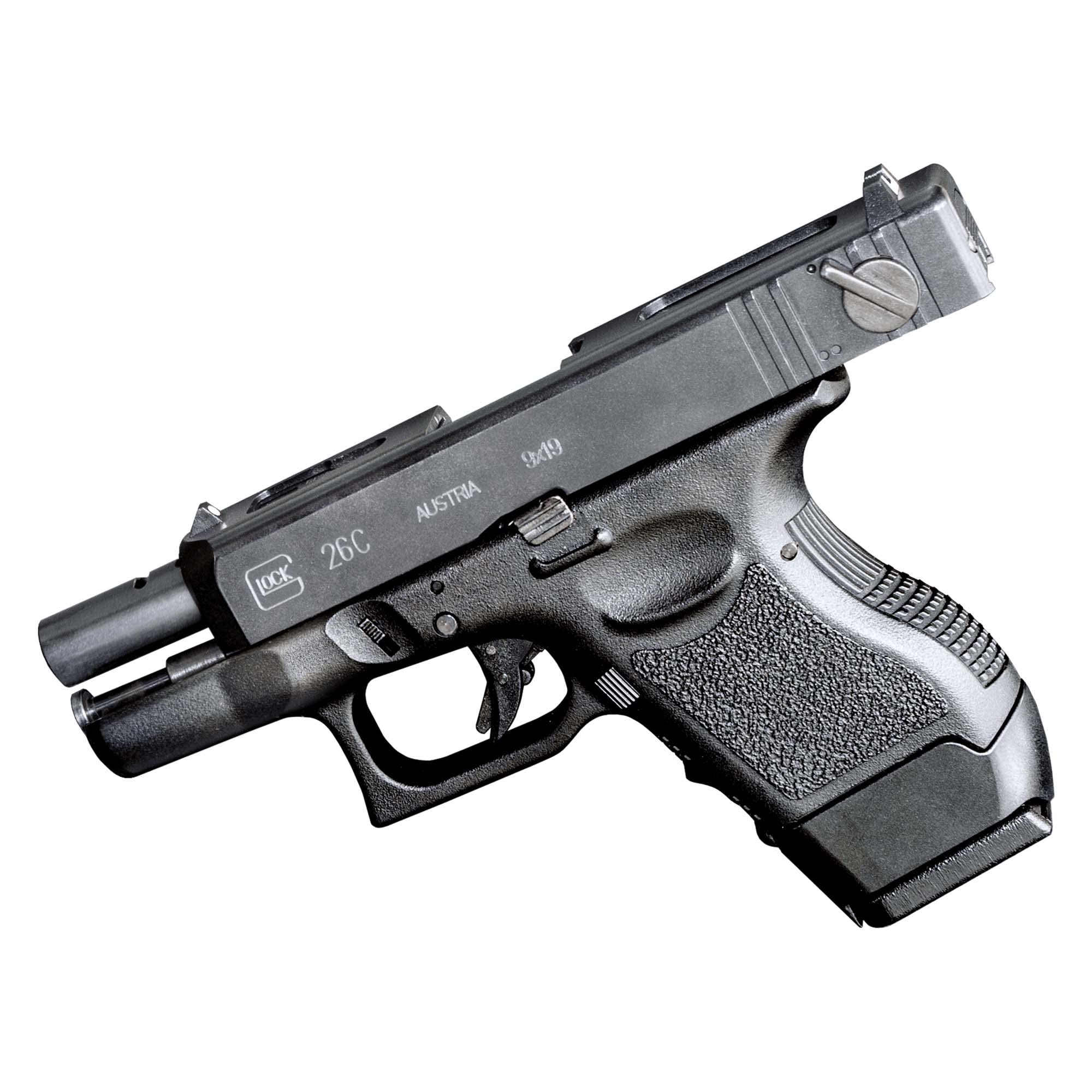 KSC GLOCK 26C へヴィウェイトスライド 18歳以上 ガスブローバック 