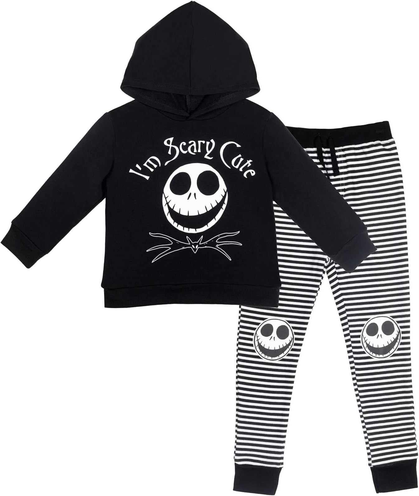 DisneyNightmare Before Christmas Jack Skellington Hoodie & Pants Set