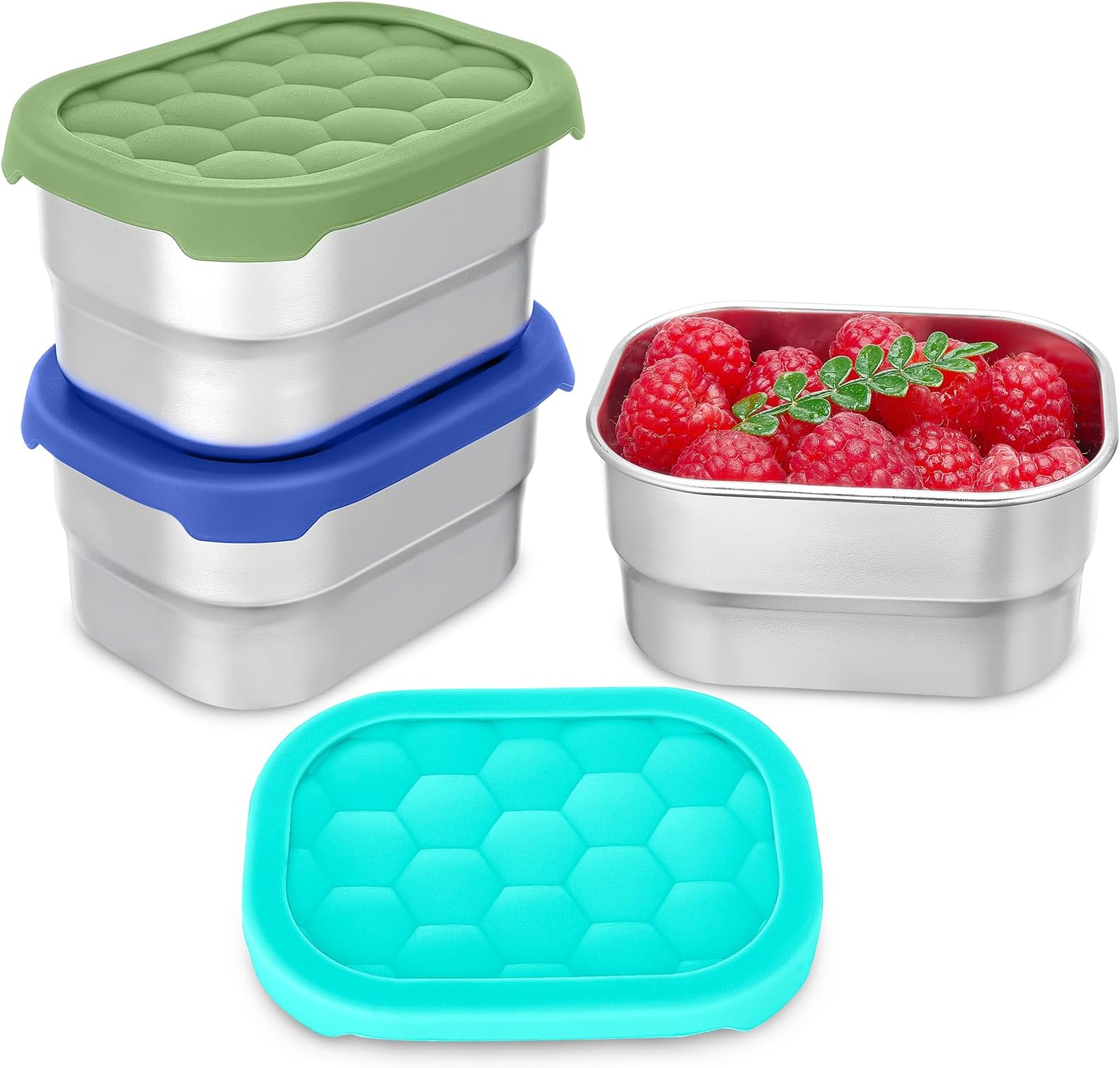 Stainless Steel Snack Containers for Kids