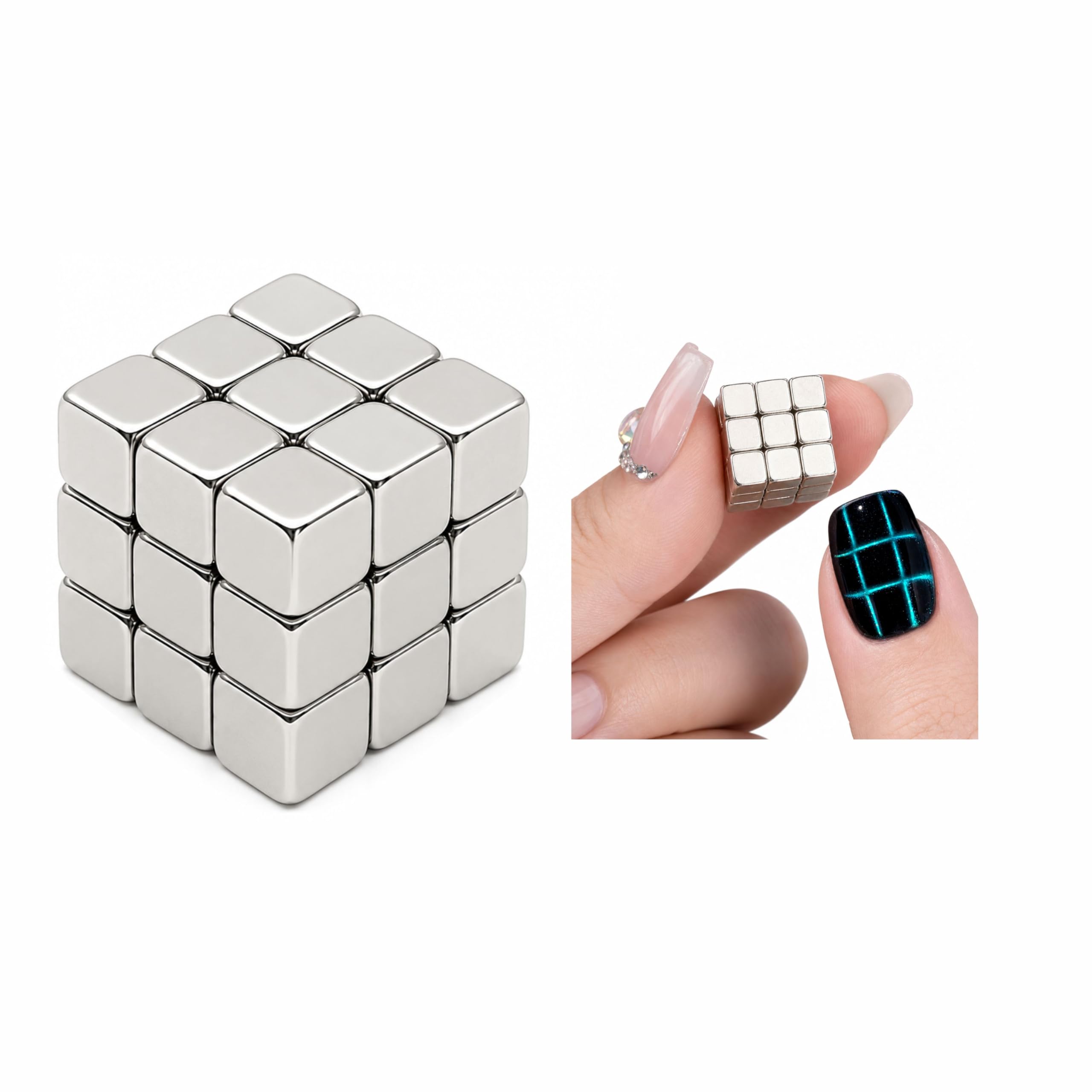 cube nail  Buy SHILLS PROFESSIONAL Big Rubiks Cube Magnet SPN-708 for Cat Eye