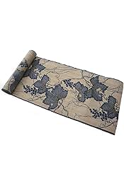 Amazon.co.jp: [竺仙] ちくせん 奥州小紋 葡萄2-5508 綿つむぎ
