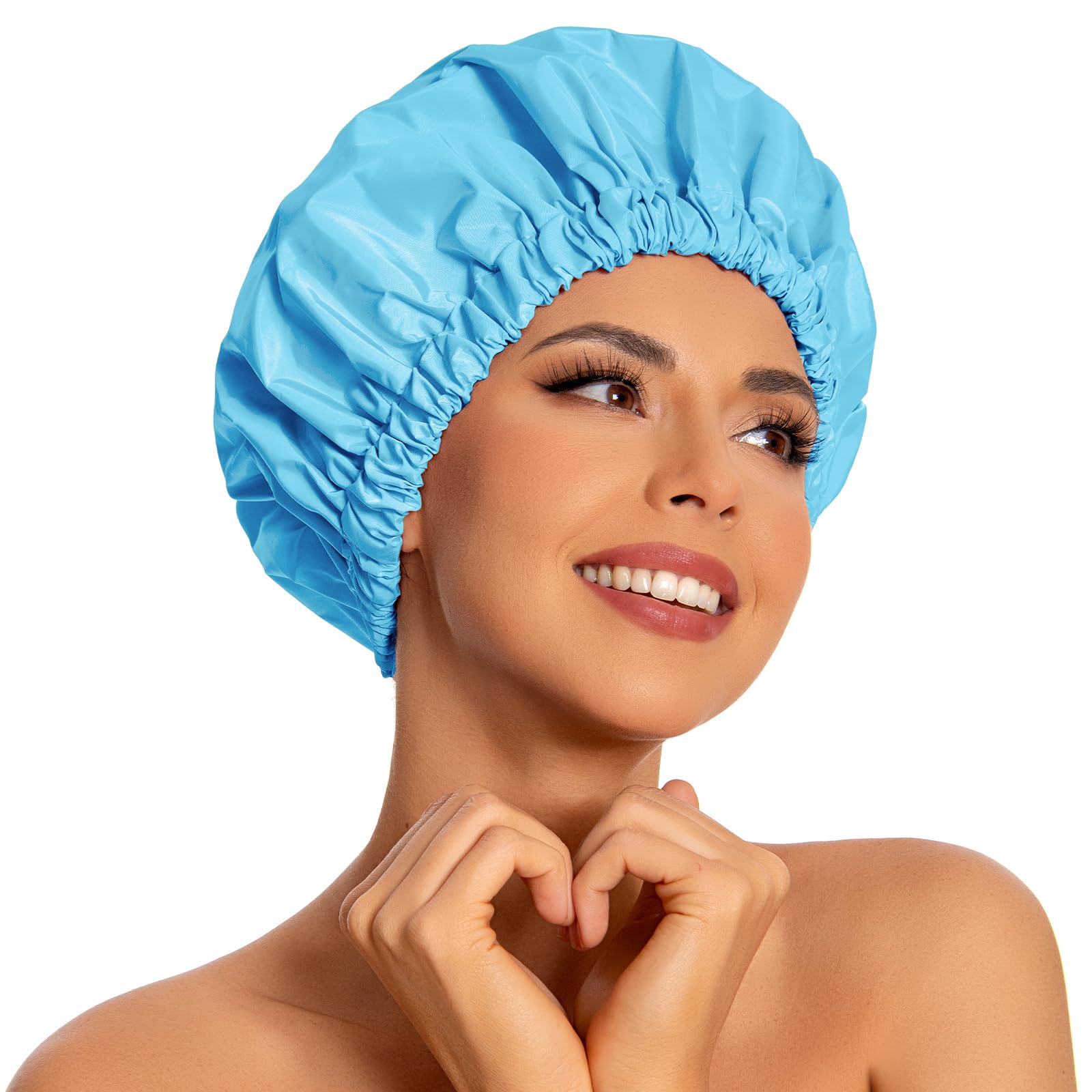 Edoneery Reusable Shower Cap - bath and bathing accessories | Mubboo