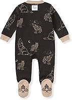 Vista 71 de Burt's Bees Baby - Pijama de una pieza para bebé, mameluco para dormir y jugar, algodón 100% orgánico, cremallera frontal Guitarra acústica.