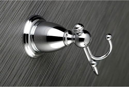 Miniatura 4 de Kingston Brass BA7977C - Gancho para bata vintage inglés, cromo pulido