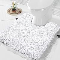 Vista 57 de Yimobra - Tapete de baño de felpilla de 55.1 x 24 pulgadas, microfibra gruesa, absorbente, extrasuave, antideslizante, lavable a máquina, para piso