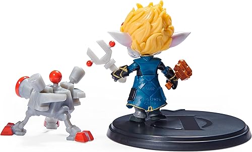 Miniatura 9 de League of Legends, Dual Cities Pack con figuras coleccionables exclusivas de Jinx, Heimerdinger, Vi, Caitlyn y Ekko, figuras coleccionables de 4