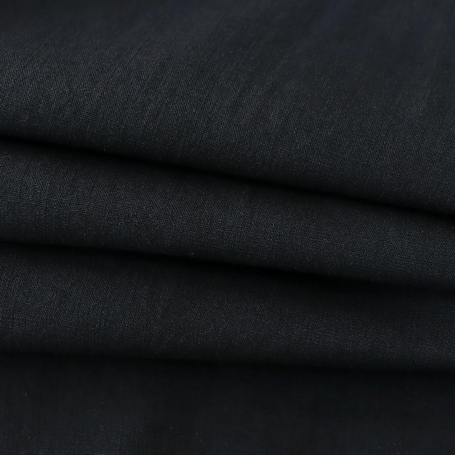 Dubinik® Men’s Soft Lightweight Chambray Short Sleeve Summer Breathable Cotton Shirt for Daily Casual Wear - Image 4