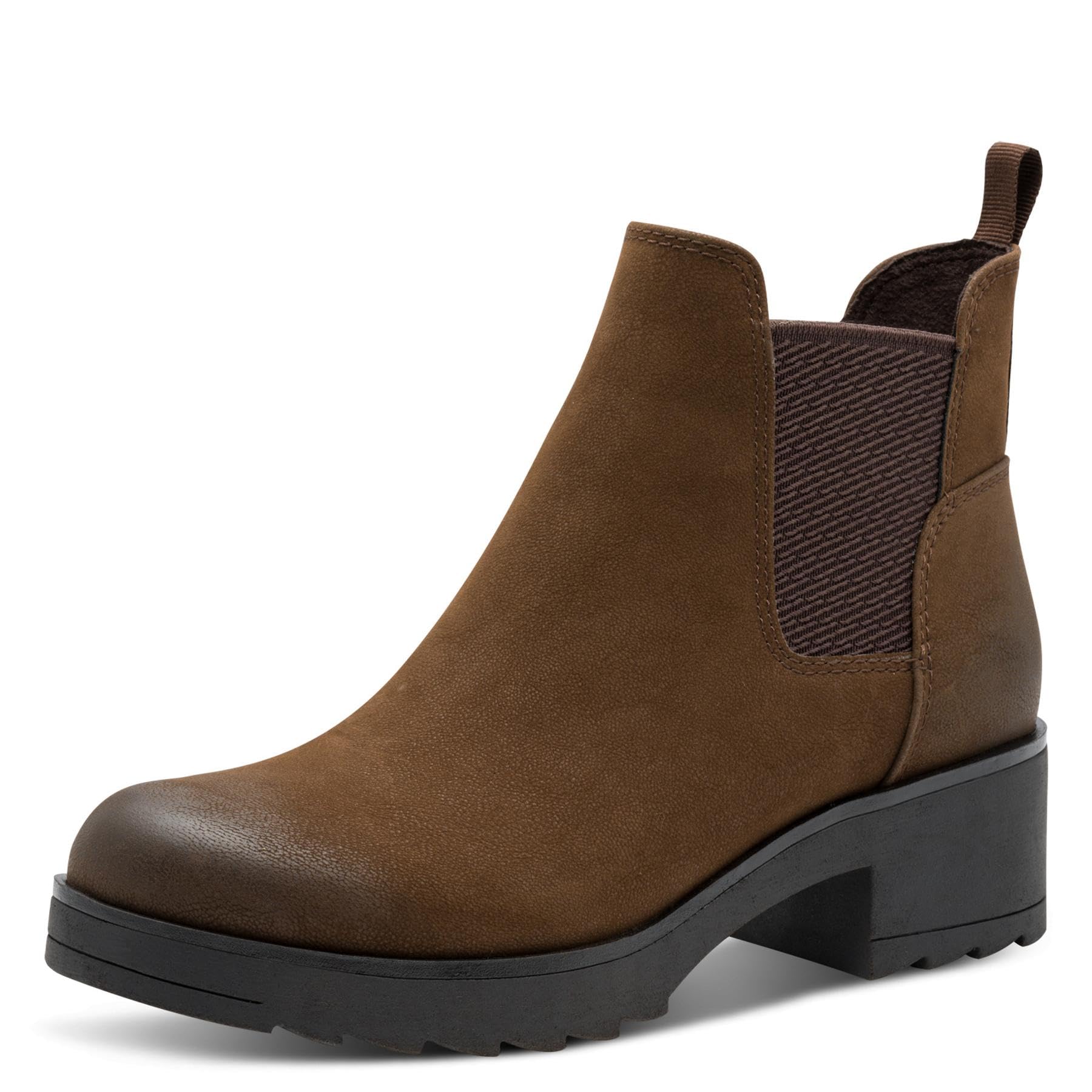 MARCO TOZZI Women' Chelsea 2-25806-41 Boot, Coffee, 6.5 UK