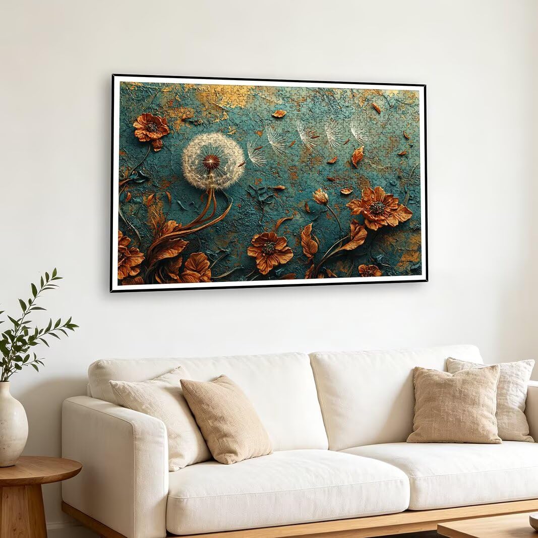 Puzzle 2000 Pièces Adultes, Puzzle 2000 Pieces Pissenlit, Cadeau -2186