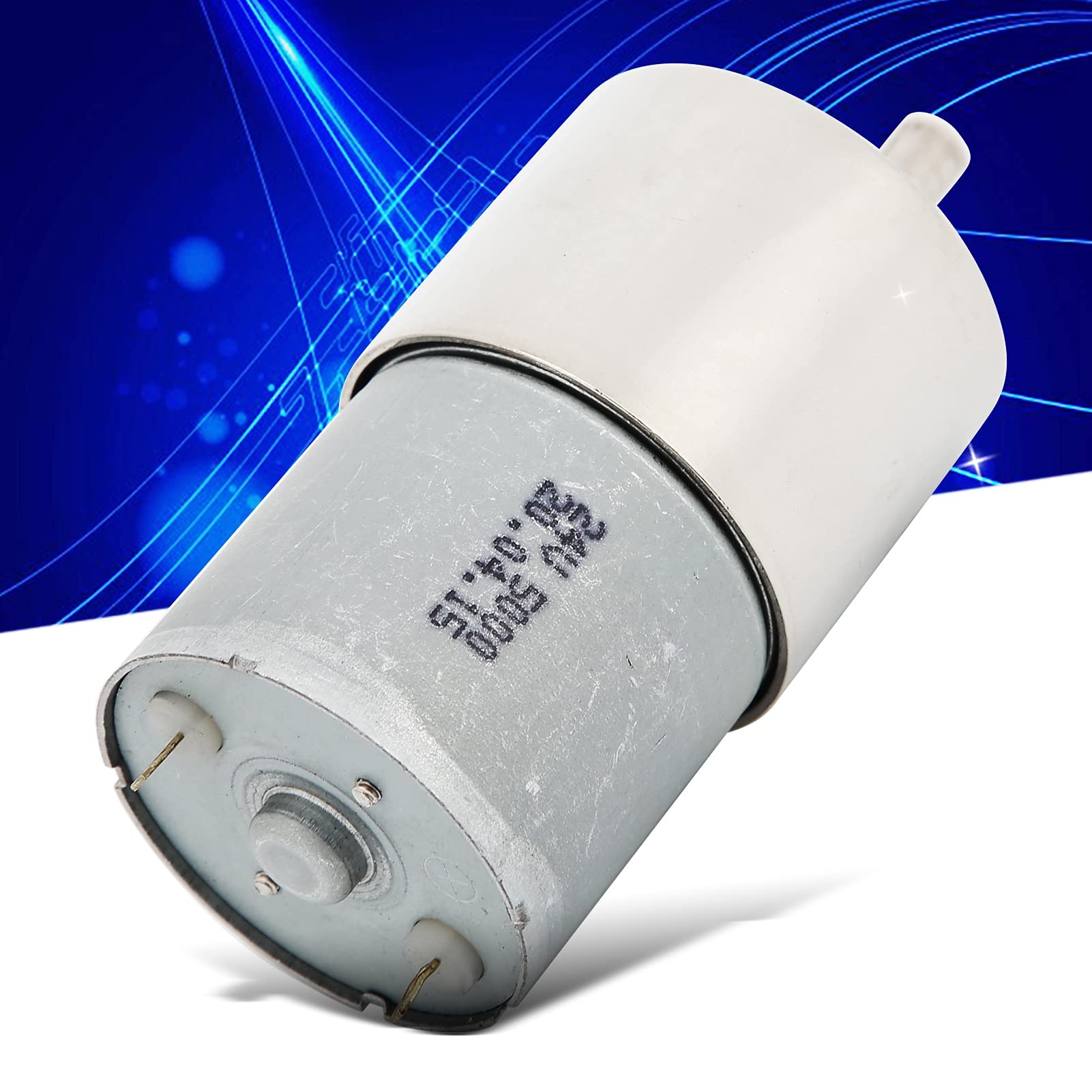 Cocoarm Gleichstrom-Getriebemotor, 24 V, Permanentmagnet-Motor mit Niedriger Drehzahl, 200 U/min, mit Kupferspule, Metallgetriebe, Geschwindigkeitsregelung für Roboter, Intelligente Türschlösser,