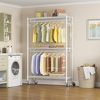 ②WWW_RACK WHAT WE WANT Amazon.com: VIPEK V2 Clothes Rack for Hanging Clothes, Heavy