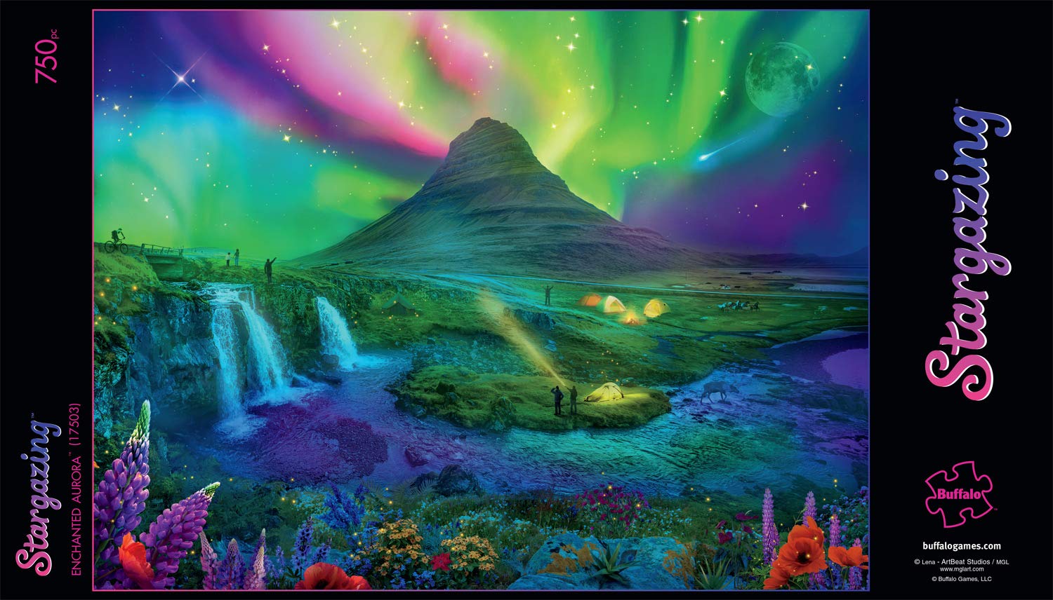 Buffalo Games - Aurora incantata - Puzzle da 750 pezzi