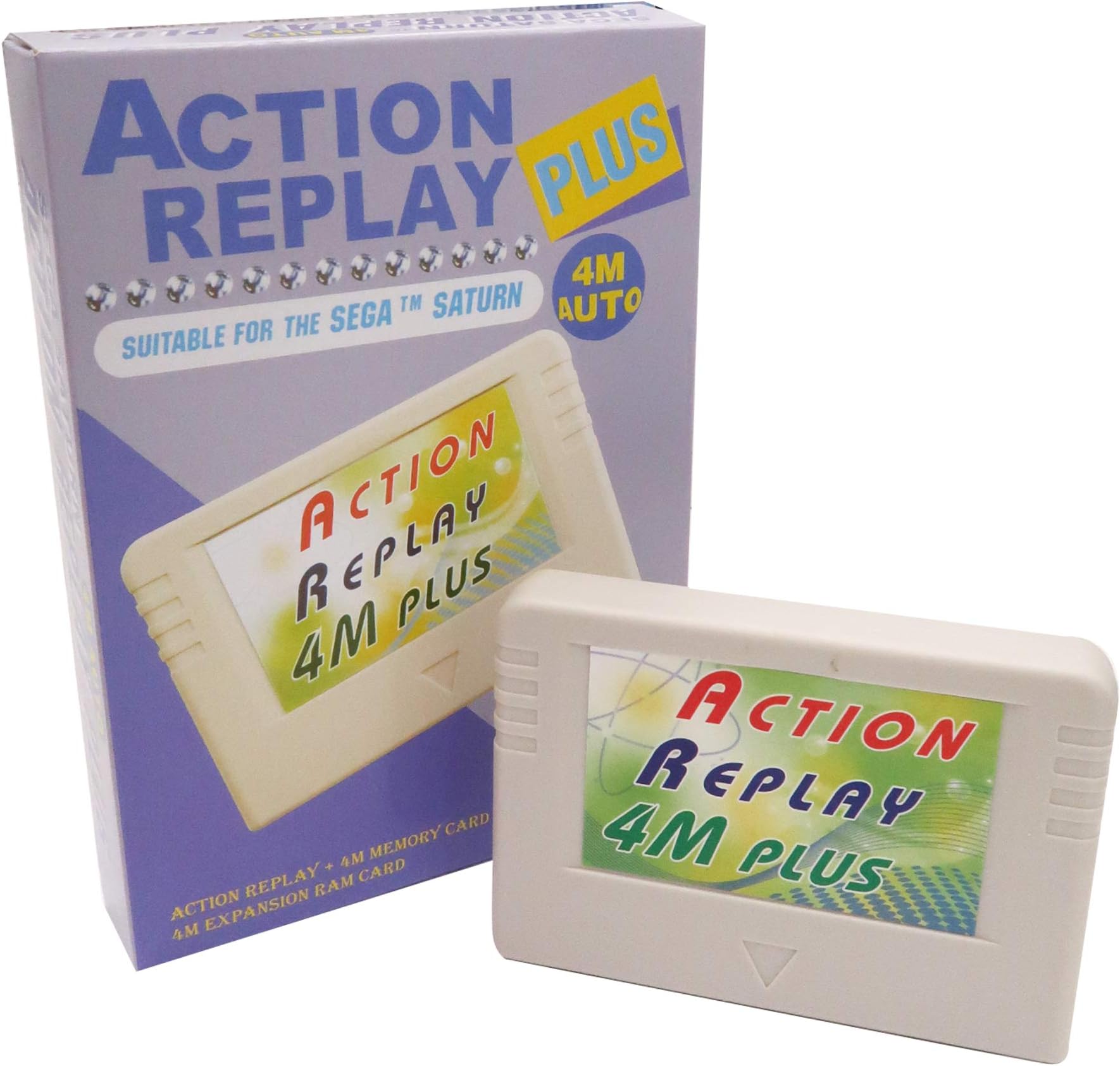Action Replay 4M Plus - Ultimate enhancement for your Saturn console