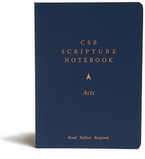 Csb Scripture Notebook Acts Reflect