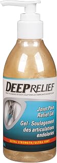 Deep Relief Joint Pain Relief Ultra Strength Gel, Reduces Inflammation, 230ml, (Pack of 1)