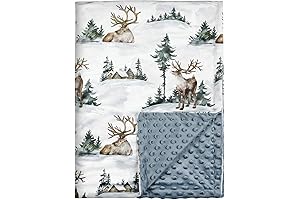 Soarwg: A Cozy Deer Print Blanket for Your Precious Little One