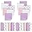Viviland Baby Washcloths, Soft 24 Pack Baby Wash Cloths Unisex for Boys Girls, Super Absorbent Baby Face Towel Gentle on Sensitive Skin, Wash Clothes for Baby Face & Body, 9\'\'x 9\'\'