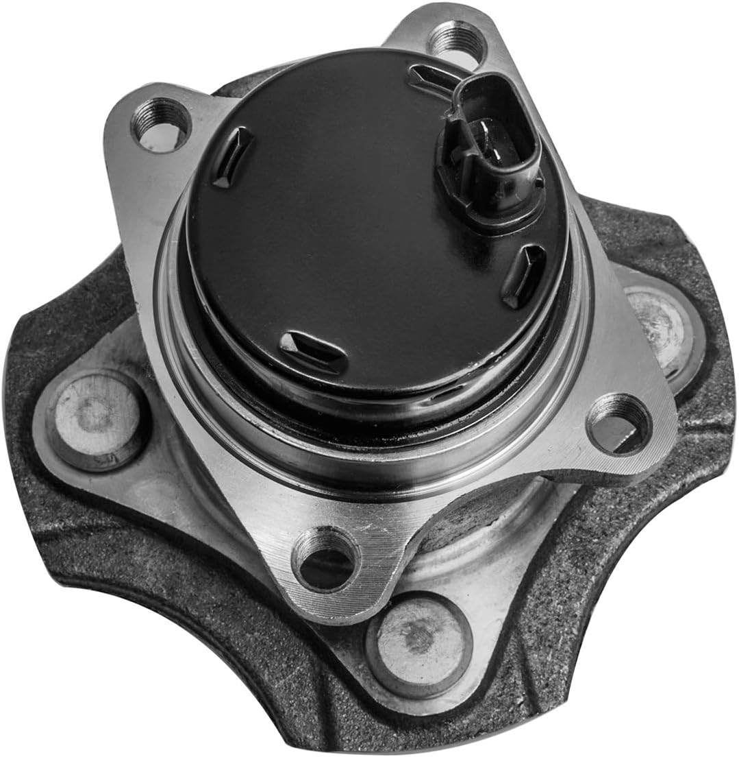 TUCAREST 512209 x2 Rear Wheel Bearing and Hub Assembly Compatible with 2000-2005 to-yota Echo w/4-Wheel ABS Models /2004-2006 Sc-ion xA, xB [4 Lug W/ABS]