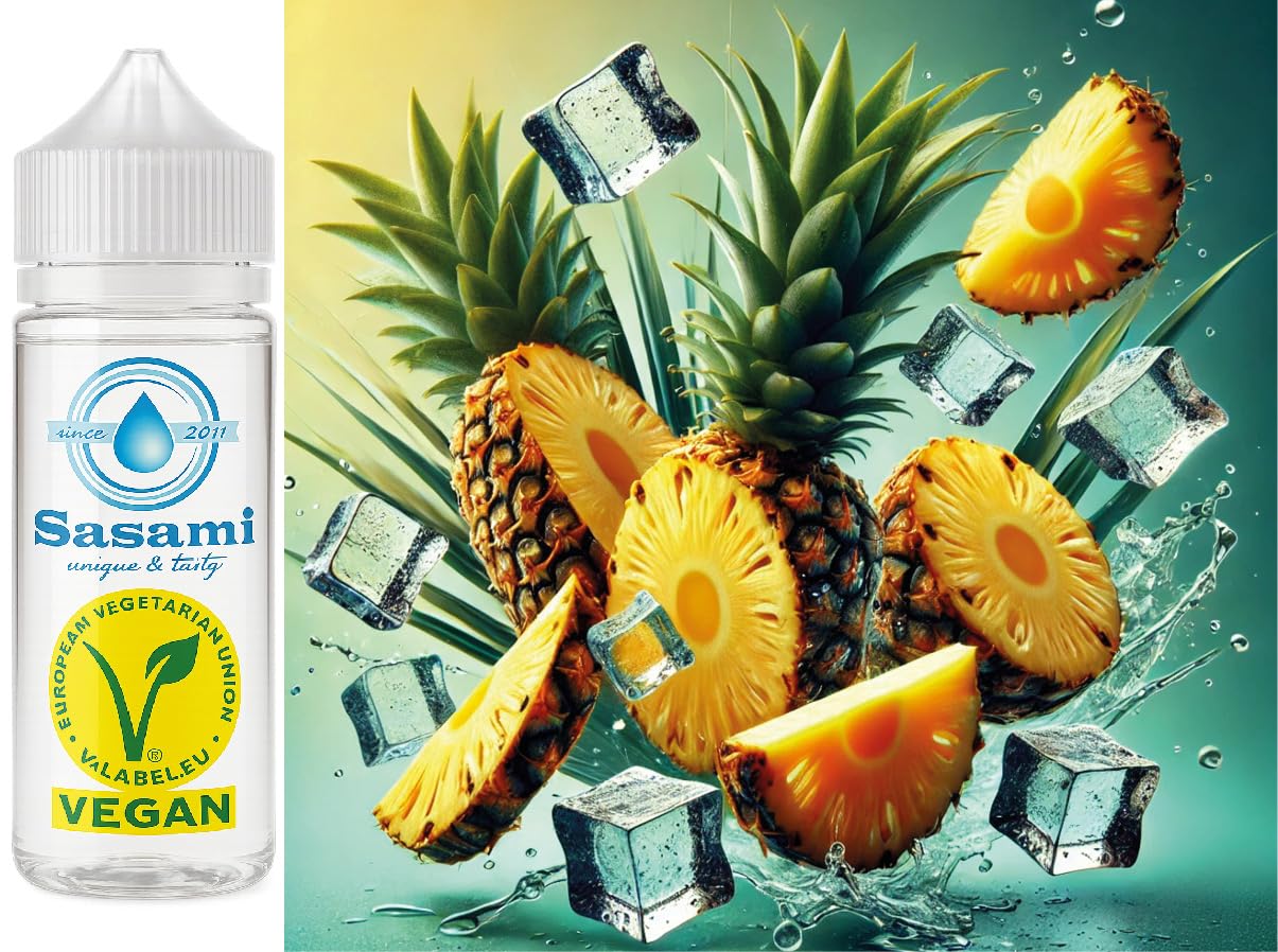 Ananas Ice arôme concentré Sasami 100 ml le compagnon idéal de vos étés - 8