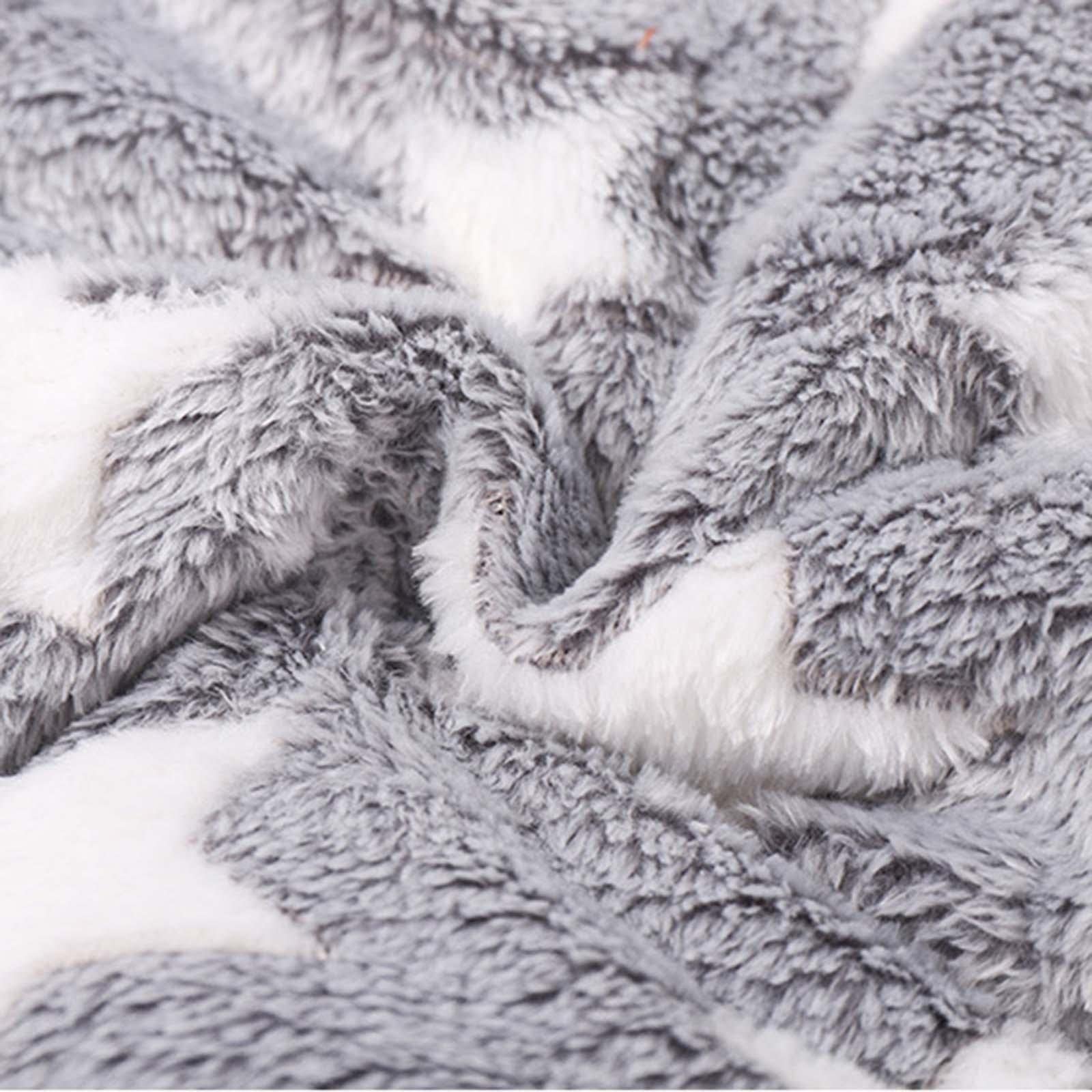 WINTI Pet Blanket Cat Sleeping Pad Flannel Throw Kennel Cushion Warm Dog Bed Mat