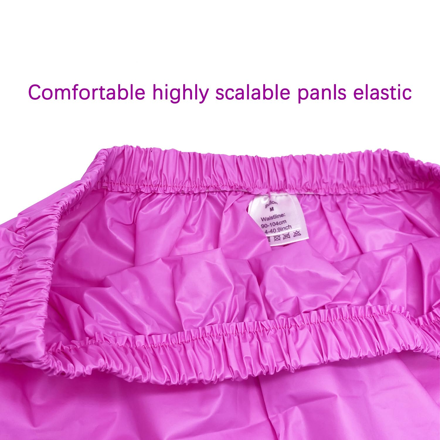Incontinence Underwear for Women,Adult Diapers Women,Plastic Pants for Adult Diapers,Waterproof Diaper Pants of Older,Washable and Reusable Incontinence Underwear Women (Medium (Pack of 1))