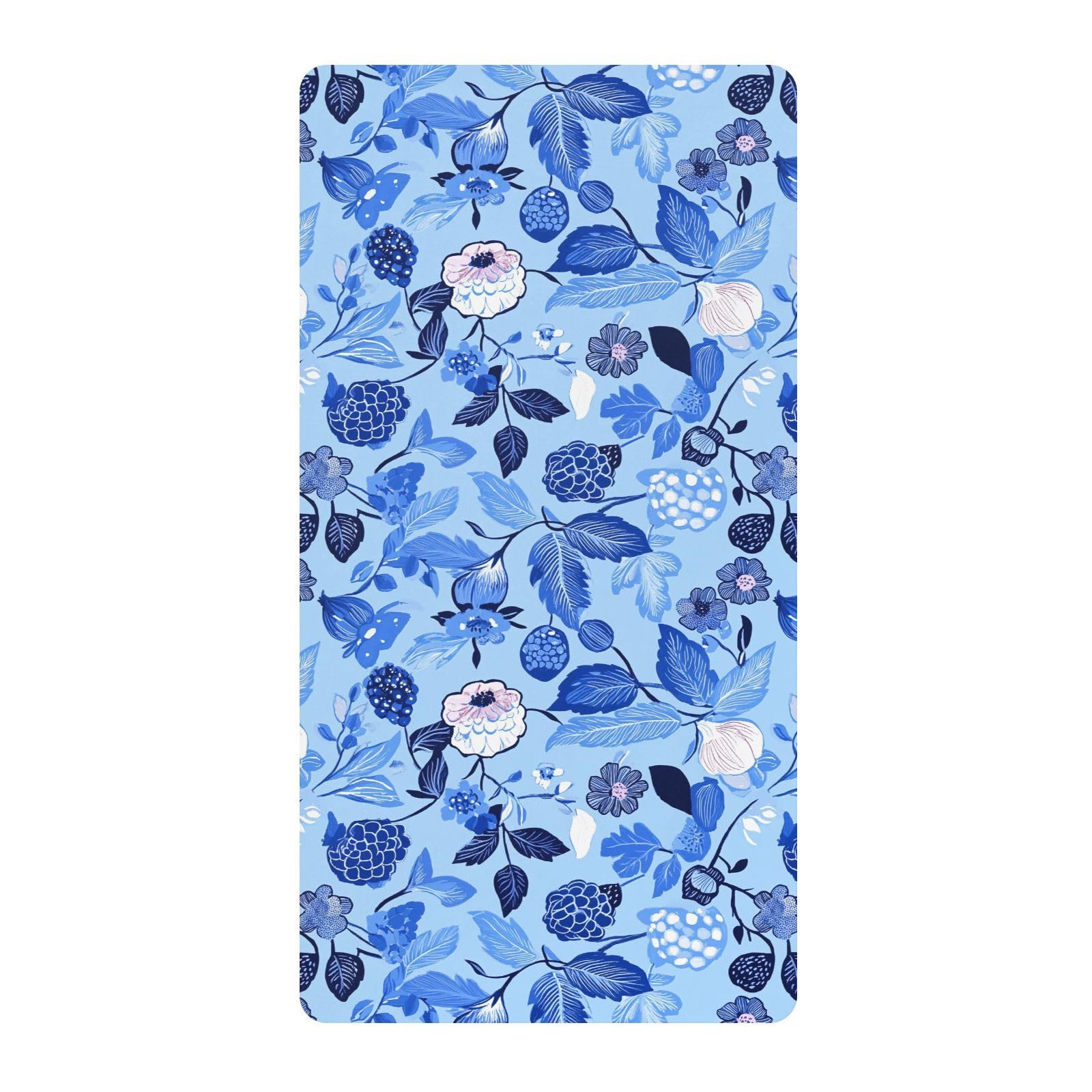 Drap de berceau myrtille coton respirant chambre nouveau-né fille garçon