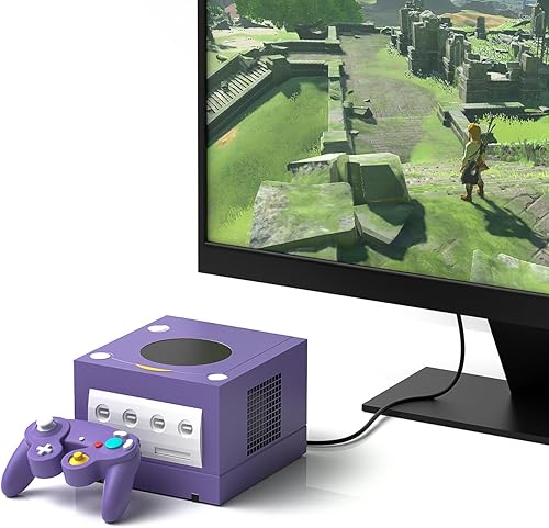 Miniatura 12 de 4 AV a HDMI, 1080P/720P 4 vías RCA compuesto CVBS AV Switch a HDMI convertidor adaptador compatible 4:3/16:9 conmutación, para Sega Xbox PS1 PS2 PS3