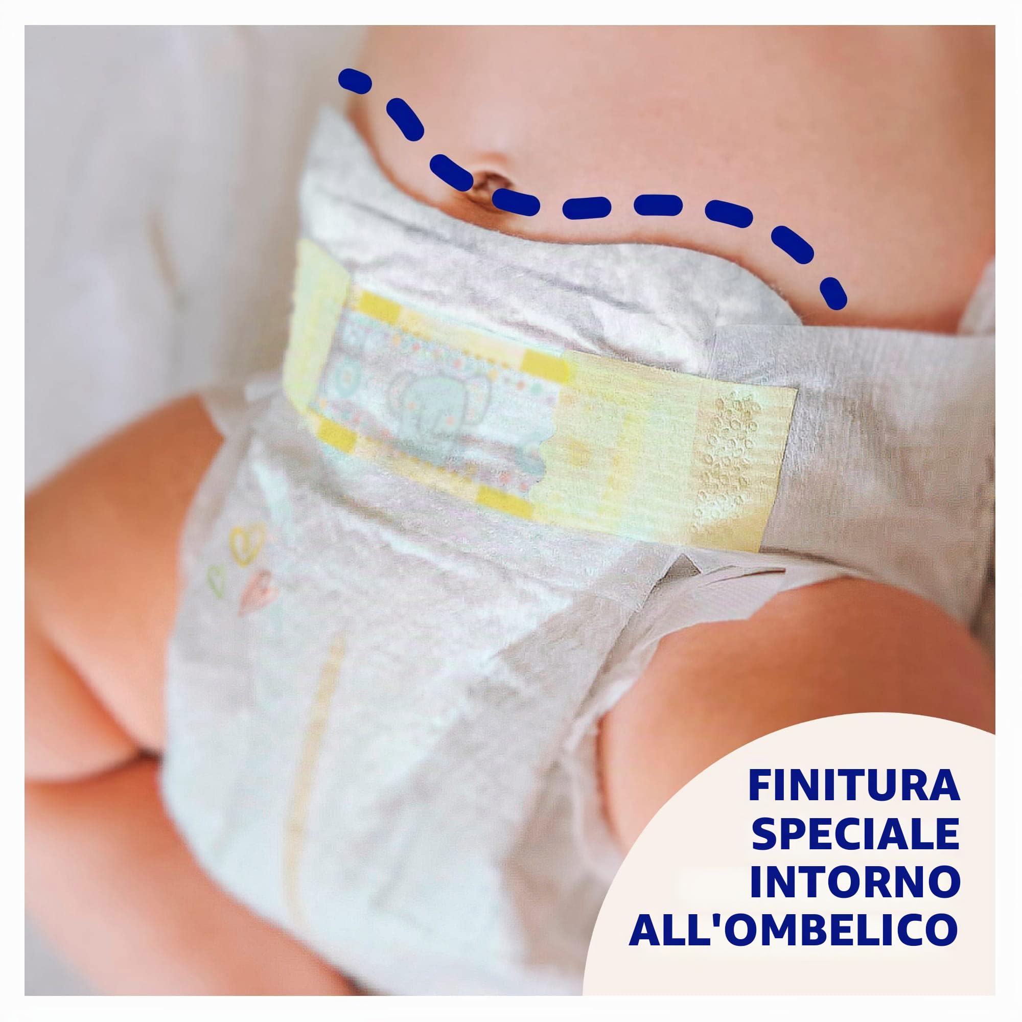 Dodot Bebé Sensitive Pannolini, taglia 1, 2-5 kg, 276 pannolini e 1 confezione da 40 salviette, confezione regalo Aqua Plastic Free, protezione ottimale della pelle di Dodot, confezione mensile