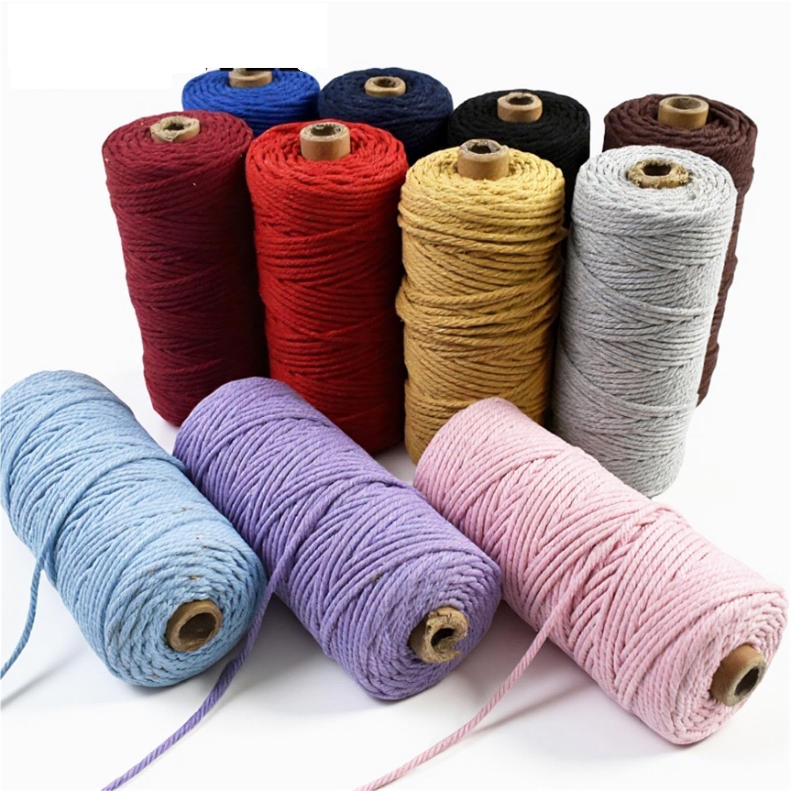 Corde en Coton De 10 À 80 Mètres 3,0 Mm