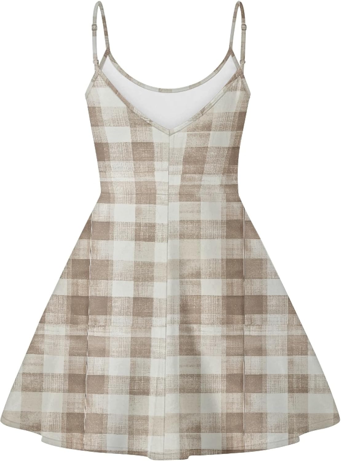 Womens Sundresses Spaghetti Strap Floral A Line Empire Waist Summer Fashion Hawaiian Cute Boho Casual Mini Dress - Image 5