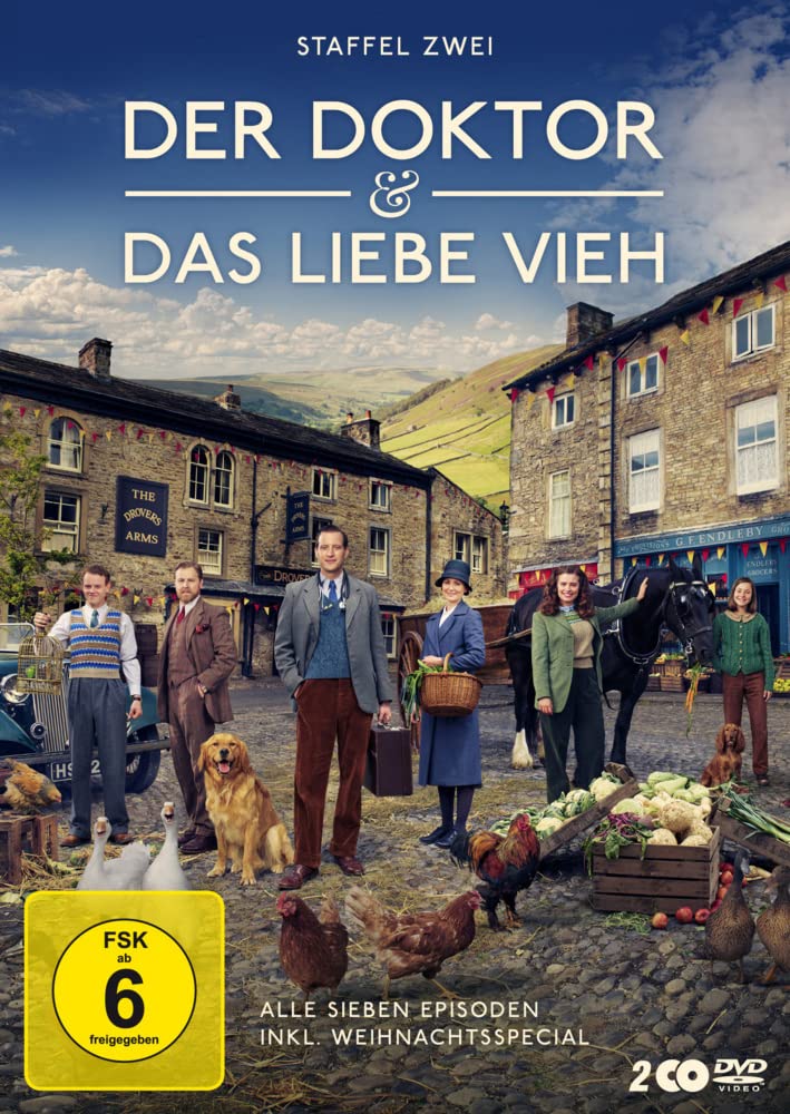 Todas las criaturas grandes y pequeñas Temporada 2 pack DVD de la serie británica completa