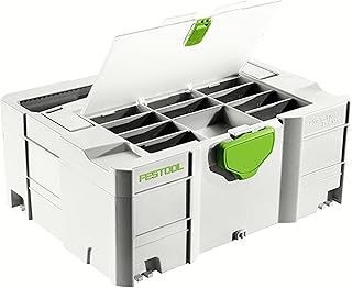 Festool 497852 SYS 2 TL-DF Systainer Df T-LOC - White, 16.5 cm*39.5 cm*29.5 cm