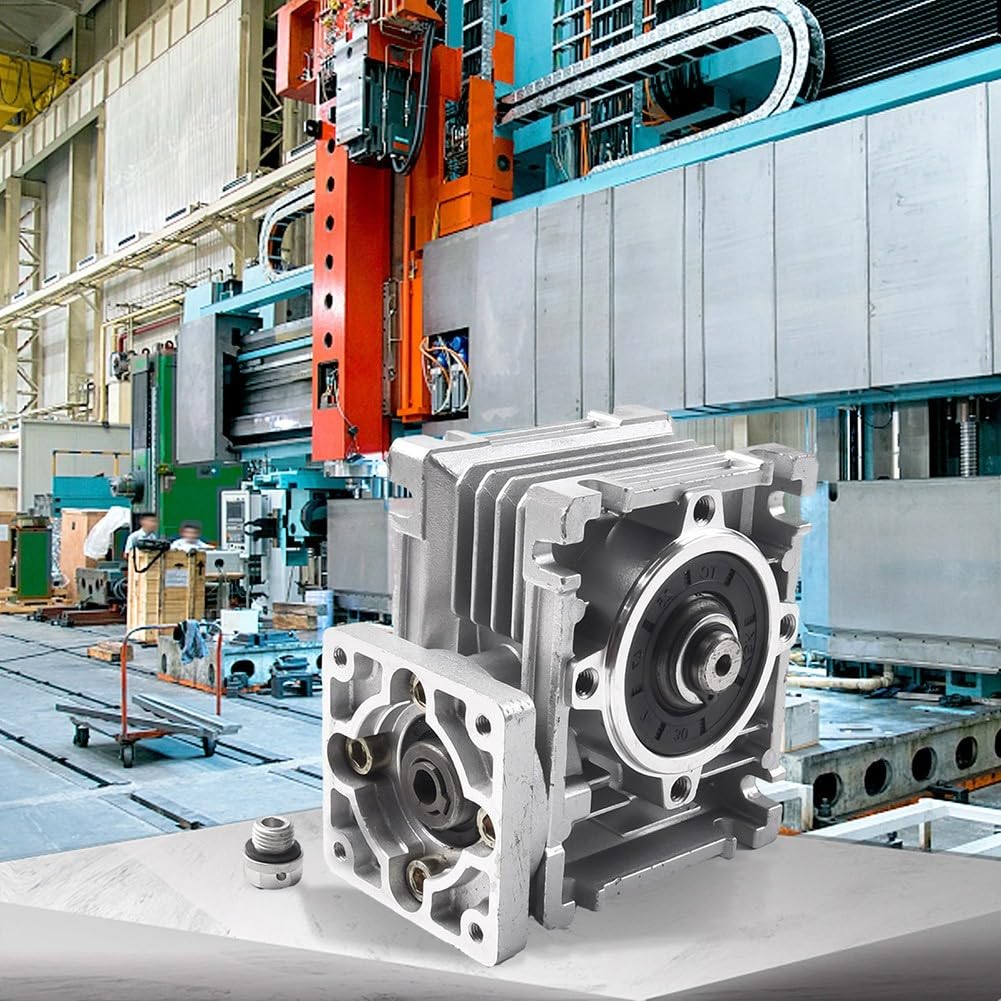 Riduttore a vite senza fine ad alte prestazioni da 14 mm per motori NEMA 23 eccellenti capacità di controllo della velocità (rapporto di velocità 50:1)