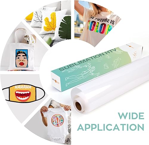 Miniatura 5 de HTVRONT Auto Heat Press Machine and 12" X 5FT Upgraded Matte Sublimation Vinyl