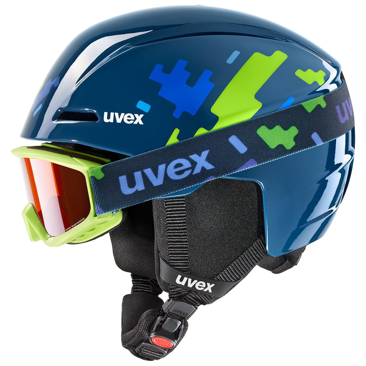 Uvex Kinder Viti Set Skihelm Snowboardhelm