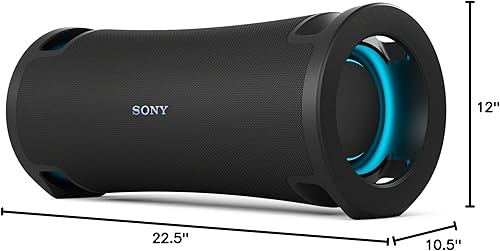Miniatura 12 de Sony ULT Field 7 - Altavoz inalámbrico Bluetooth para fiestas, IP67 impermeable, graves potentes, batería de 30 horas, karaoke, mango cómodo y luces
