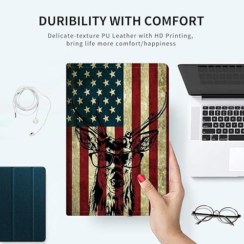 Vista 339 de Funda para Kindle de 6 pulgadas (11.ª generación, versión 2024/2022) delgada de piel sintética, ajustable, multiángulo, Smart Shell con función