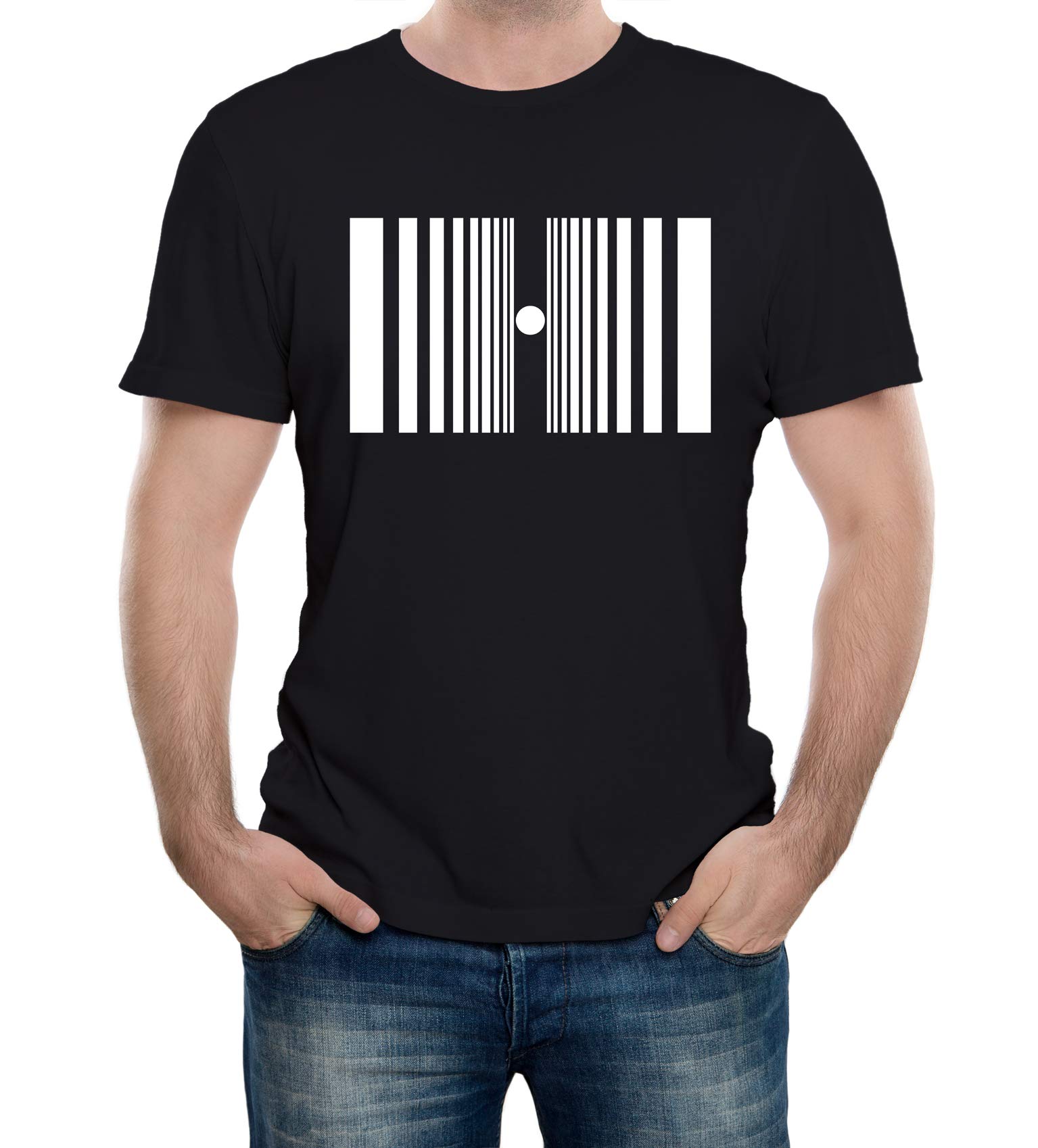 Reality Glitch Men's Black Doppler Effect T-Shirt