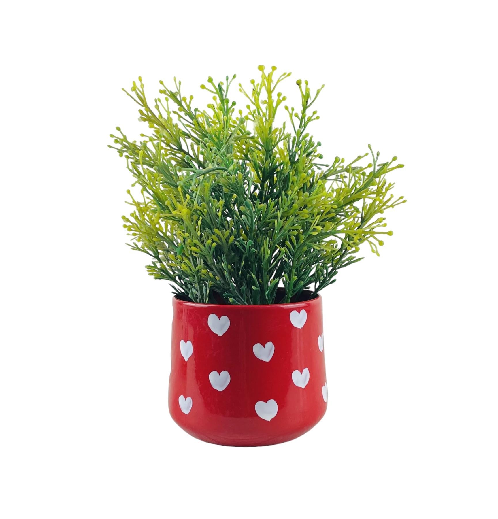 Metal Heart Painted Flower Pot for Home Decoration|Living Room| Indoor/Outdoor Plant Kitchen, Bedroom, Table Top, Office, Gifting (RED) (B0CQG9L8HL) Amazon Price History, Amazon Price Tracker